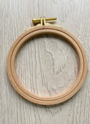 Gherghef rotund din lemn 21 cm