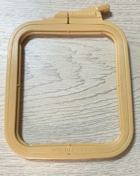 Gherghef dreptunghiular din plastic 19 x 21,5 cm