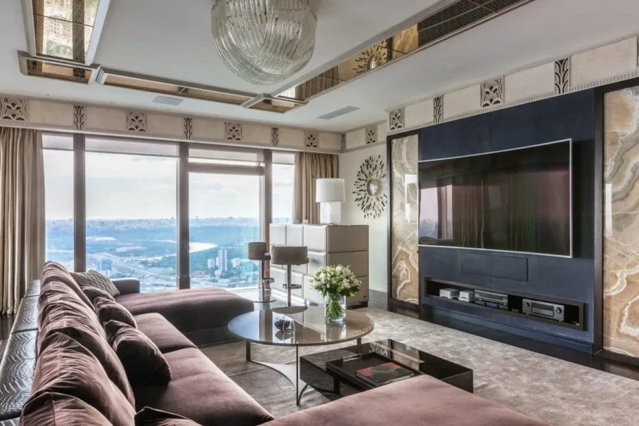Elemente decorative neobișnuite care transformă livingul într-un spațiu unic