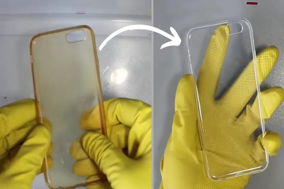 Curăță-ți husa telefonului și fă-o să strălucească din nou cu acest truc simplu!